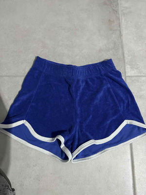 Women's SugarFree shorts, towel fabric, size XS, blue, like new