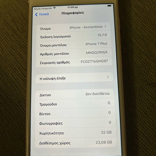 iPhone 7plus 32GB like new, pink