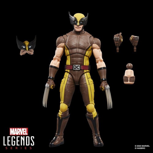 Marvel Legends Wolverine Brown Suit figure new