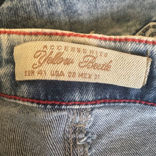 Denim shorts size L, like new, blue