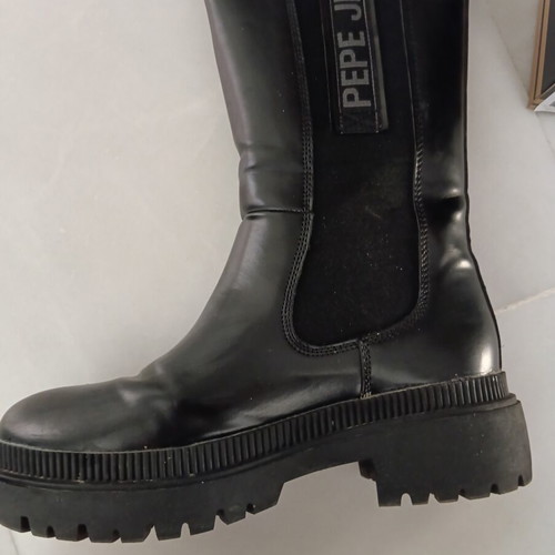 Pepe Jeans black boots size 38
