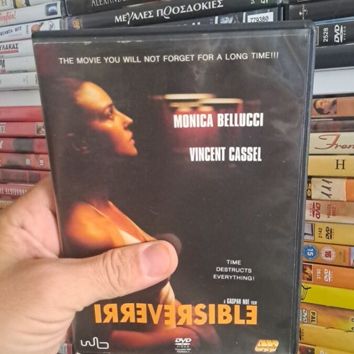 Irreversible DVD used, original collectible with subtitles