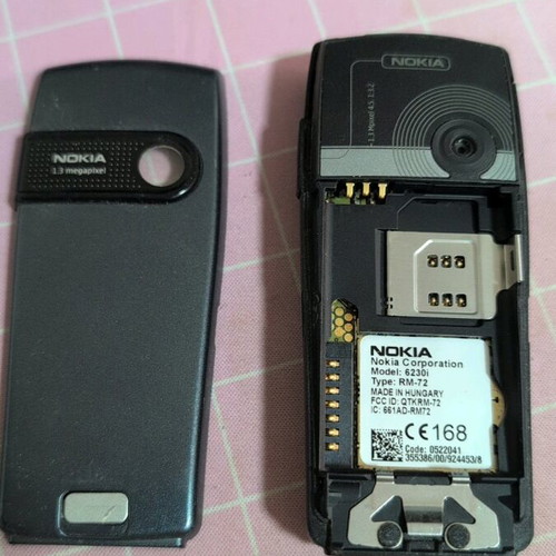 Nokia 6230i used, unknown functional condition, without battery
