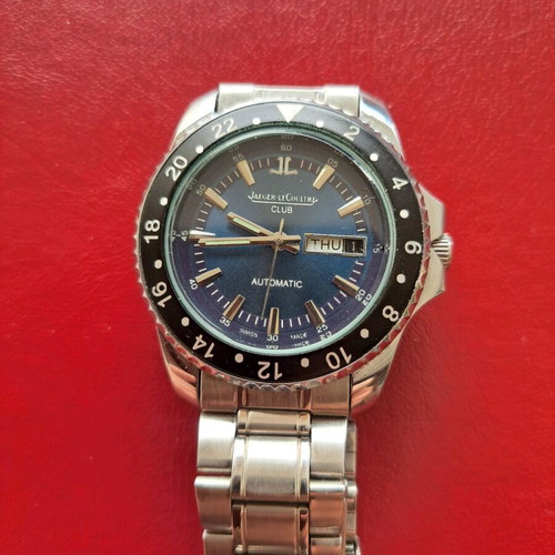 Jaeger-LeCoultre men's automatic watch like new, blue dial