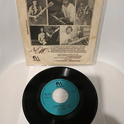 Nemo Come On With Us / The Voice Of My Soul rare rock single used