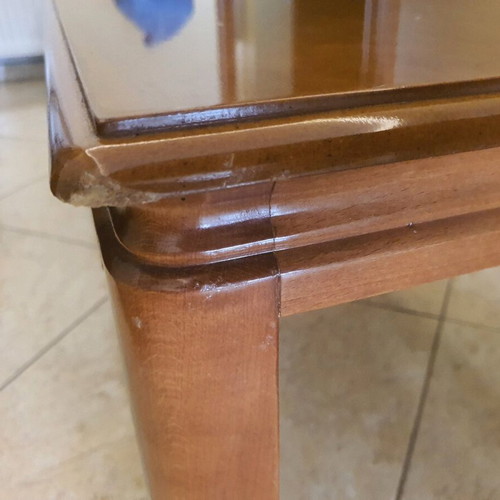 Coffee table used, sturdy and heavy, dimensions 107×54×40 cm