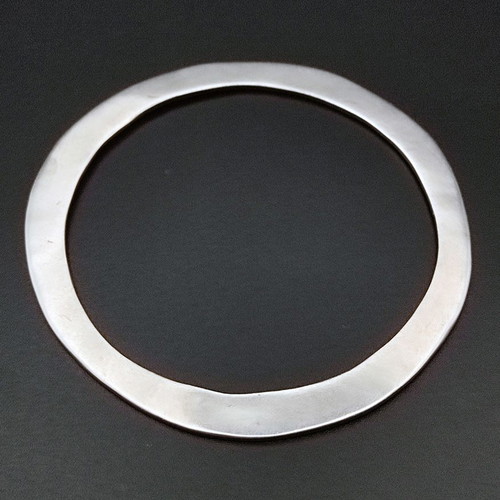 Silver handmade bracelet 925 like new, diameter 16.5cm