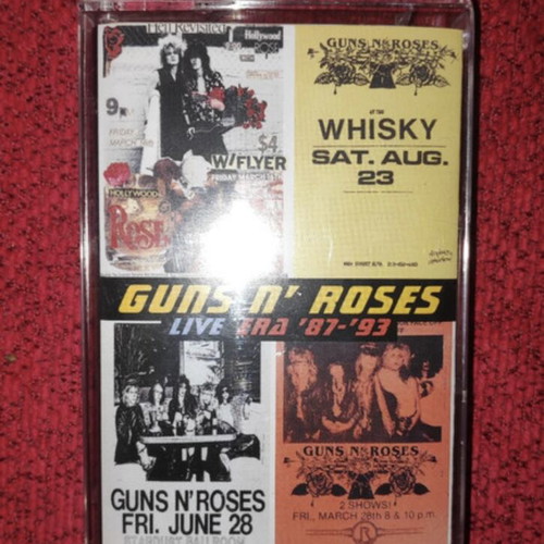 Guns n Roses Live Era cassette used in good condition