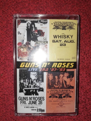 Guns n Roses Live Era cassette used in good condition