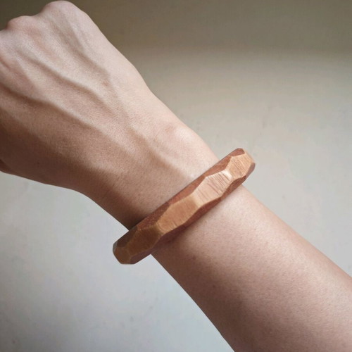 Summer bracelet used, brown, diameter 6.5cm
