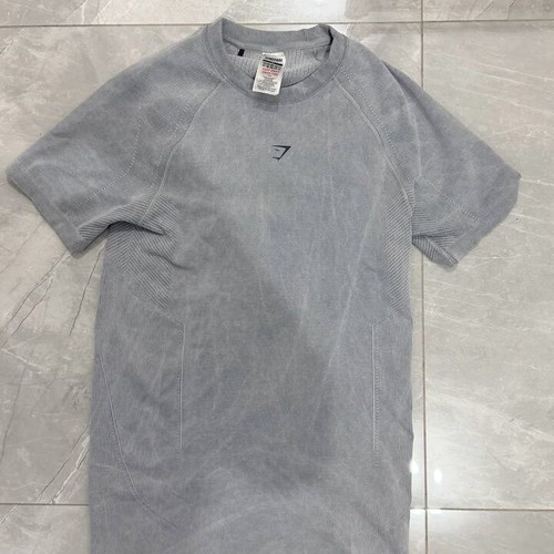 Gymshark Charged T-shirt, grey, size S