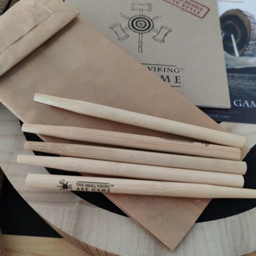 The Small Viking Axe Game new, wooden box, Scandinavian style