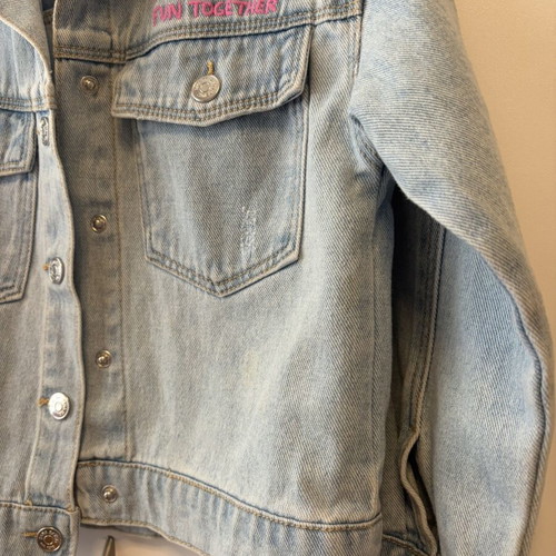 Minnie denim jacket Zara like new, size 4-5 years