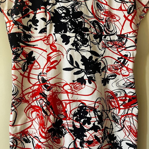 Dress like new with colorful cotton original design, size M