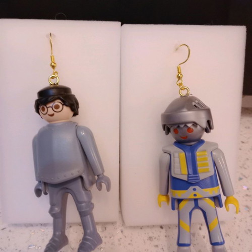 Playmobil Earrings The Astronauts!!