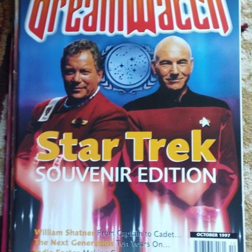 DreamWatch magazine #38 October 1997 with Star Trek poster new