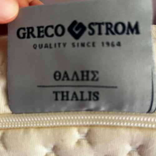 Bellamy baby cot with Greco Strom Thalis mattress like new