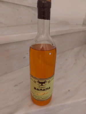 Banana liquer by Tsotras new vintage