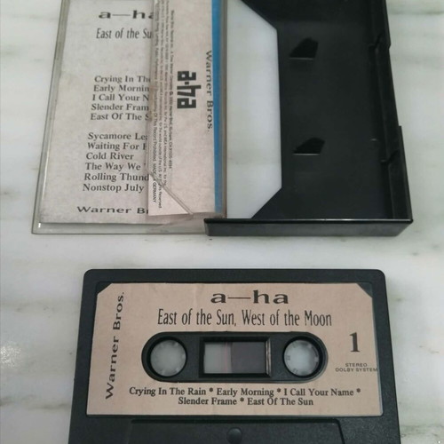 a-ha East of the Sun, West of the Moon cassette 1990, pop