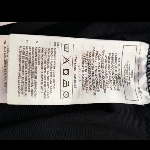 Adidas kids' leggings black like new, age 9-10