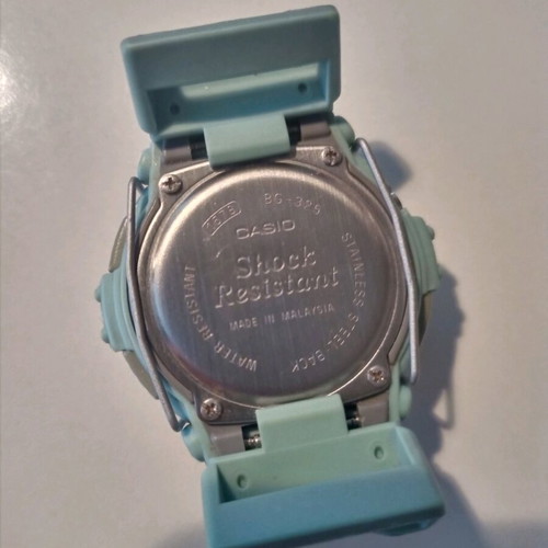 Casio Baby-G Bg-320 digital watch blue like new without strap