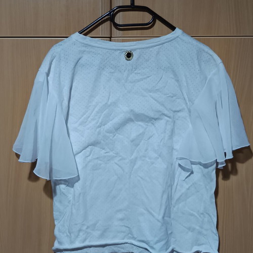 Lynne women's blouse Large white with extra sparkly detail like new