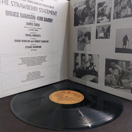 The Strawberry Statement vinyl record used in good condition