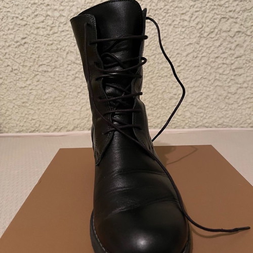 Workshop Shoes leather boots size 41 used, black