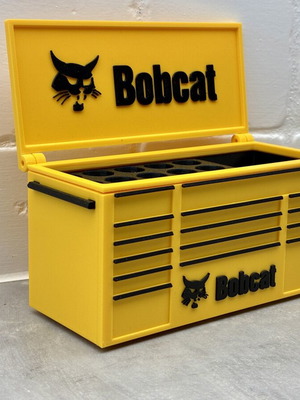 Bobcat Organizer Pen Holder Pencil Like New
