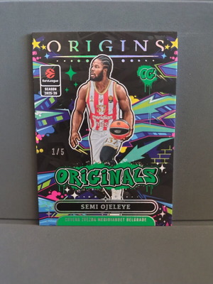 2025-26 Panini Origins EuroLeague κάρτα #12 Semi Ojeleye Originals σαν καινούργιο