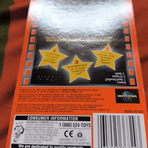 Matchbox KITT Premium Knight Rider Star Collection like new