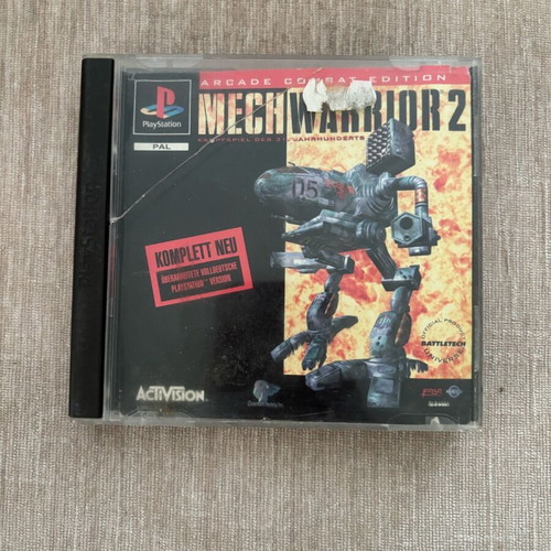 Mechwarrior 2 PlayStation 1 German full used
