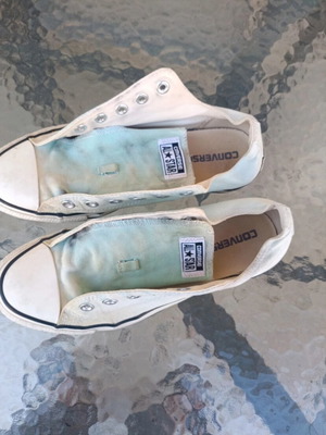 Converse sneakers size 41 used, faded turquoise