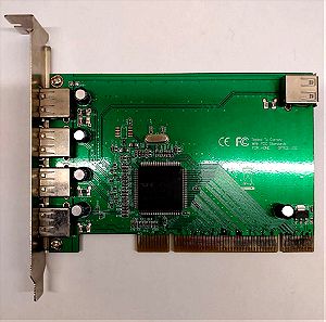 EQUIP 128281 USB 2.0 PCI CARD 4+1 PORT
