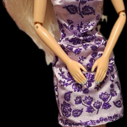 Barbie doll used