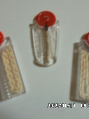 Zippo stones and wicks set used