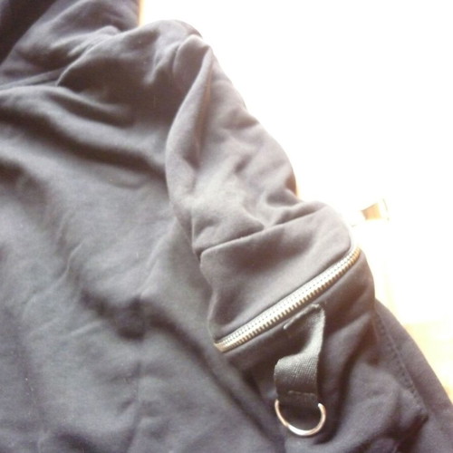 Humanism women's teen black medium sweatshirt jacket used