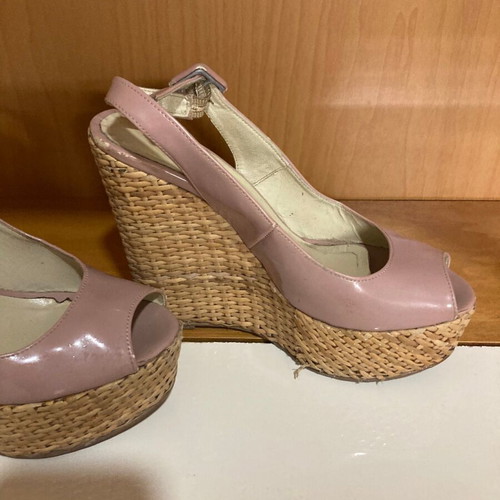 Tsakiris Mallas platform shoes used, size 38, pink