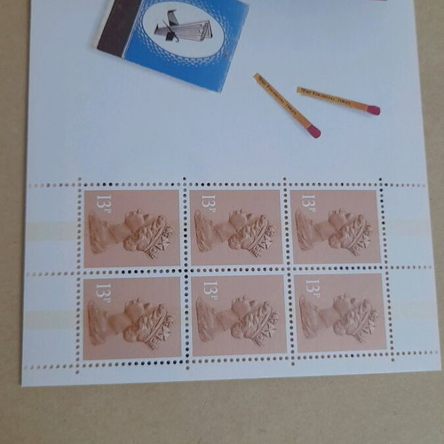 UK booklet stamps Financial Times new