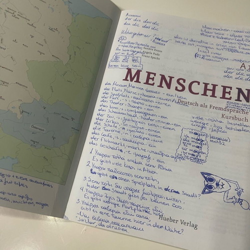 German Language Book used