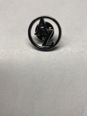 AZ Silver Pin new, gray