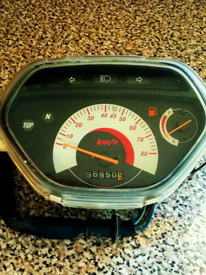 Daytona DY 50 Speedometer used, genuine, fully functional