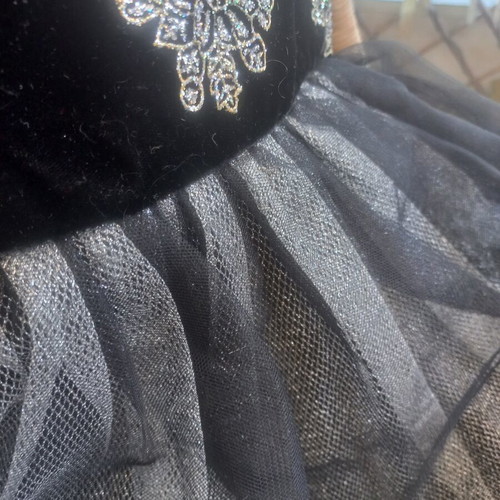 Two in a Castle baby festive dress 24M, velvet with tulle skirt