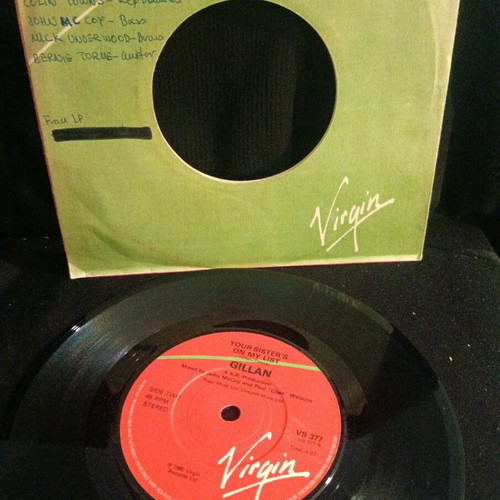 Gillan Trouble vinyl record used, rock