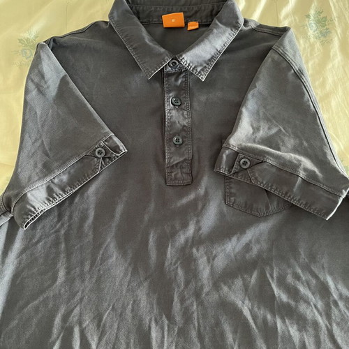 Boss Orange polo shirt size M like new, blue