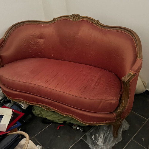 Antique sofa used, needs restoration