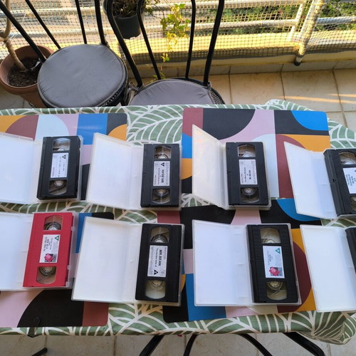 Mr. Bean VHS collection set of 8, like new