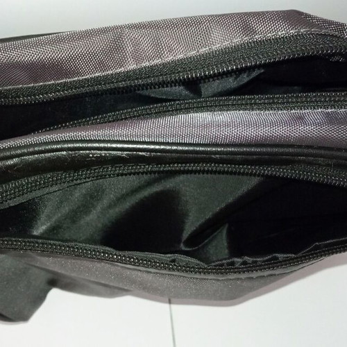 Toiletry bag black/dark green like new