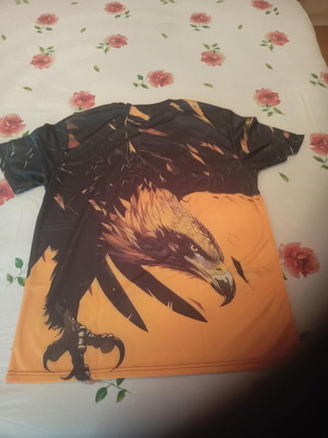 AEK short-sleeve shirt with double-headed eagle, size XXL