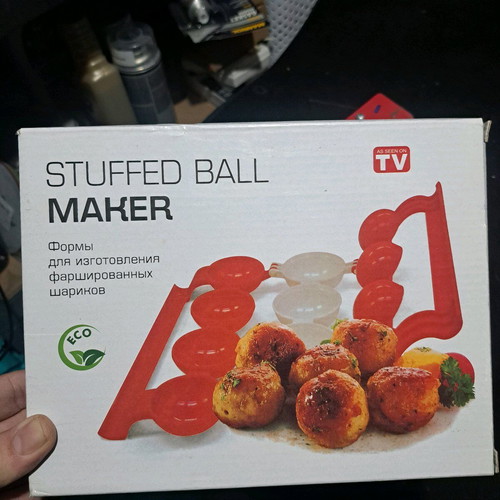 Stuffed ball maker new